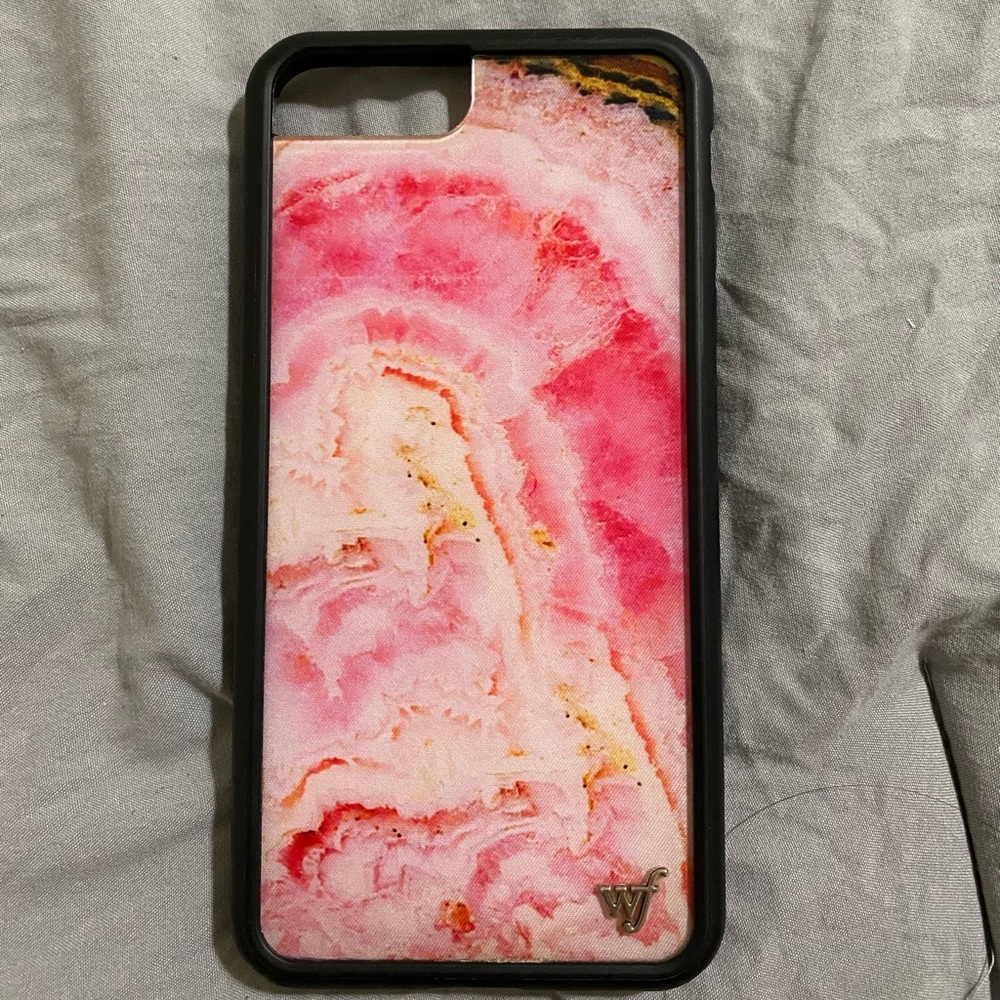 Pink Marble Iphone 8 plus phonecase